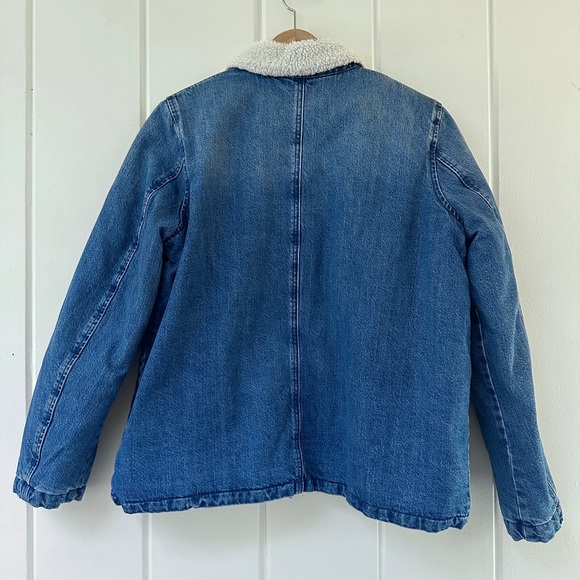 NOT FOR SALE J Crew Sherpa Lined Denim Jacket - Picture 5 of 5